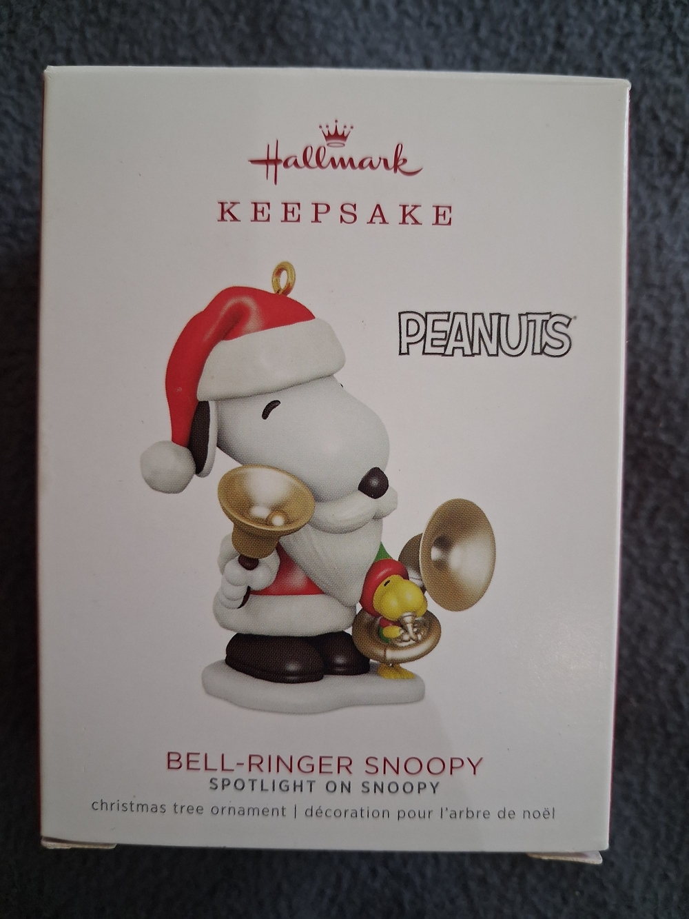 Hallmark Keepsake Peanuts Bell-Ringer Snoopy Ornament